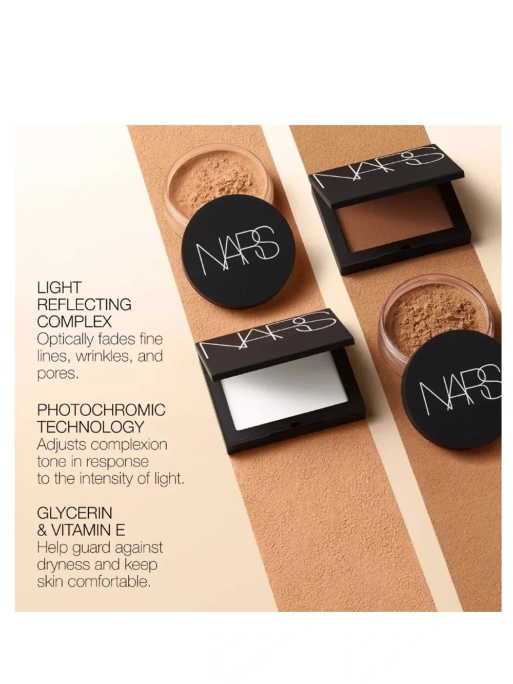 NARS Light Reflecting Pressed Setting Powder in Shade Crystal